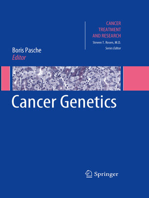 cover image of Cancer Genetics